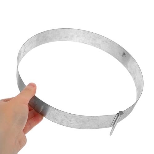 Anillo de embalaje metálico reutilizable de 40 cm para sujetar bolsas de algodón 5