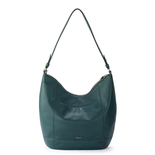 Image of The Sak Sequoia Hobo Bag - Premium Large Leather Women's Handbag for Everyday & Travel - Durable Purse With Zipper Pocket