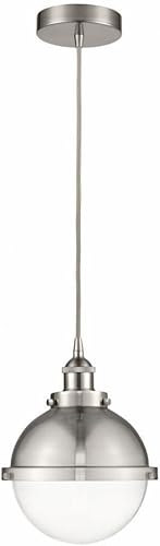 Innovations Lighting Hampden - 1 mini colgante colgante de cordón ligero en estilo moderno, 12.5 pulgadas de alto y 9 pulgadas de ancho, acabado de