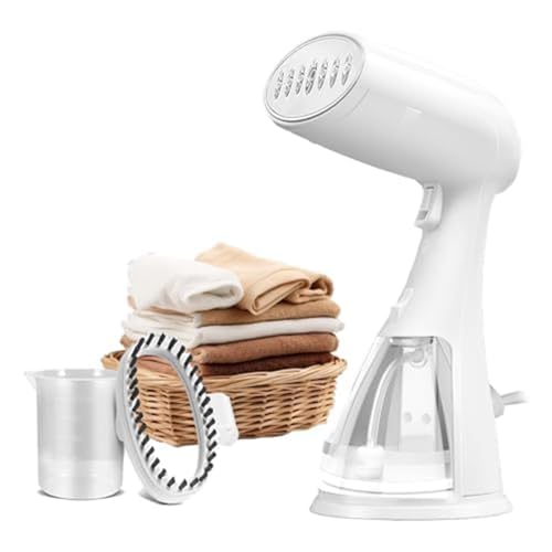 Image of Portable Hand Held Steamer for Clothes - Handheld Clothes Steamer 1350W, 15S Rapid Heating & Large-Capacity, Garment Wrinkle Remover, Make Clothes Soft Fastly, Suit for Hotels /Travel