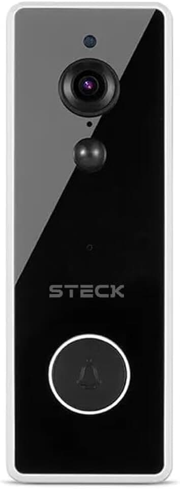 VIDEO PORTEIRO INTELIGENTE C/CAMPAINHA STECK AMBIENTE CONECTADO