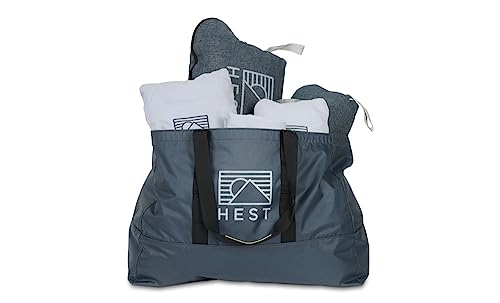 HEST Tote 50 - Camp Carry All Bag - Durable Outdoor Ready Camping Tote Bag - Carry Straps and Exterior Pocket - 50 Liter Capacity4