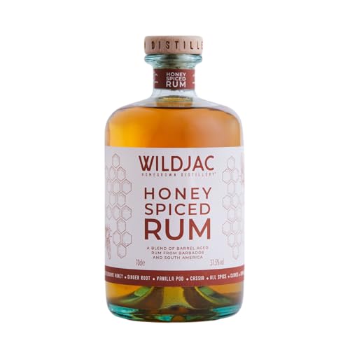Wildjac Premium Honey Spiced Rum 70cl 37.5% abv