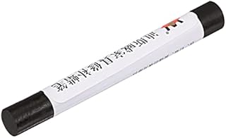 sourcing map Wood Wax Filler Stick, Furniture Crayons Wooden Repair Wax Filler Stick Touch Up Wax Paint Pens for Scratches Holes Floor Laminate Carpenters Tables Desks, Black