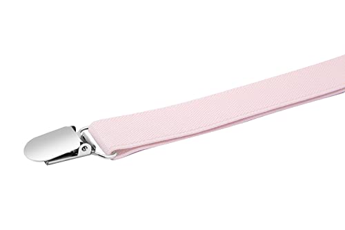 Image of Boys' Men's Suspenders and Bow Tie Set Elastic Adjustable