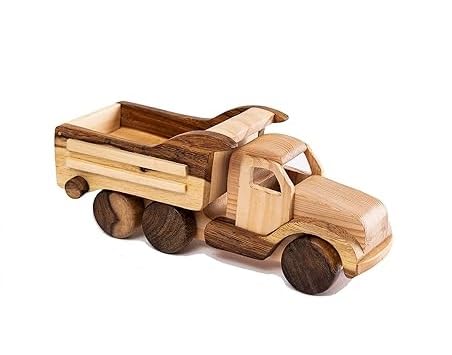 Spylark Toys - Wooden Handcrafted Truck Vehicle Toy for Kids/Showpiece (Pack of 1) (B0CVGQ8VKH) Amazon Price History, Amazon Price Tracker