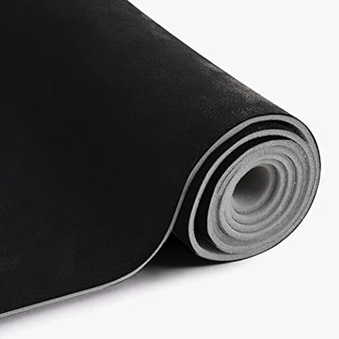MOTUKA 79" Black Suede Headliner Fabric Cover