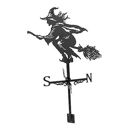 KONTONTY Veleta De Tejado para Exterior Indicador De Dirección del Viento Decoración para Jardín y Casa para y