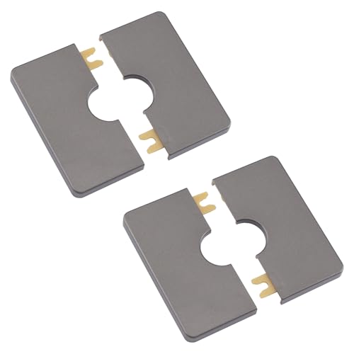 UFURMATE Rohrwandabdeckungen, ABS-Kunststoff, quadratische...