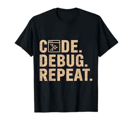 Débogage Coding Repeat Développement Web T-Shirt