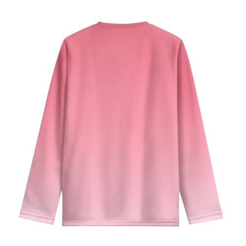 WELLFLYHOM Kids Casual T-shirt Long Sleeve Shirts for Girls Boys Crewneck Top Pullover Tees Fall Clothes 3-16T3