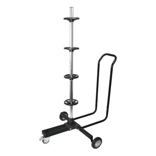 Carpoint Support de Rangement pour Pneus à Roulettes + Housse