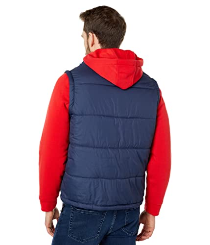 Image of U.S. POLO ASSN. Vest with Zip Sleeve Engine Red XL