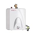 Camplux Hot Water Heater 2.5 Gallons, Small Water Heaters with Cord Plug,1.4kW at 120 Volts