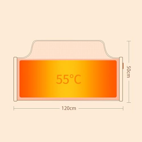 Calefactor Eléctrico Panel Compacto Bajo Escritorio miniatura 3