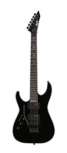 ESP LTD KH-202 Signature Series Kirk Hammett Left-Handed Electric Guitar, Black