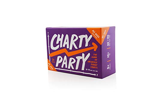 Charty Party: All Ages Edition - Mathematically Humorous Game - For 3 Or More Players - 30 To 90 Play Time - Card Game For Classrooms, Families, And Even Your Grandma #TOP6