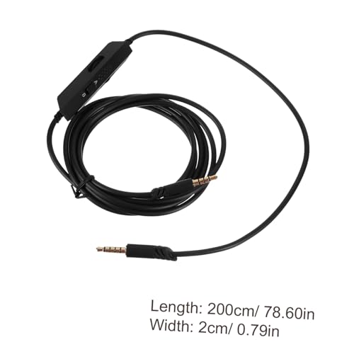 Cable audio A10 con control de micrófono integrado para una comunicación clara en PC 2