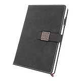 FRCOLOR Tragbares A5 Notizbuch Verdickt Mit Robustem Einband Büro Konferenzplaner Pflege Schreibblock Für Studenten Reisen