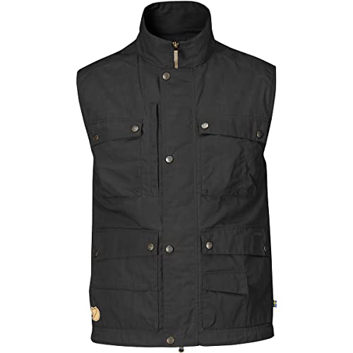 Fjällräven Weste, für Camping und Wandern, für Herren, Größe XXL XXL Grau (Dark Grey)
