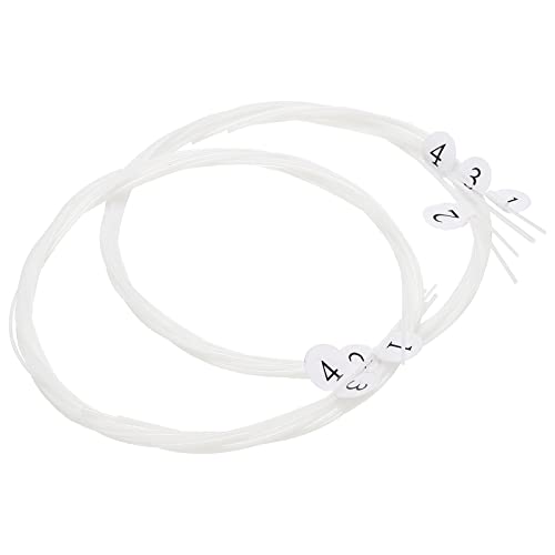 sourcing map Guitare classique 2,13 ft en nylon léger tension 1-4 cordes avec corde, enrouleur, tons chauds et clairs - Les Beatles, Paul McCartney, John Lennon, RIngo Starr, George Harrison sourcing map Guitare classique 2,13 ft en nylon léger tension 1-4 cordes avec corde, enrouleur, tons chauds et clairs