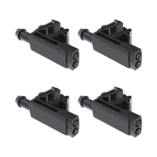 4pcs Buses de Jet d'essuie-Glace Pare-Brise Avant Voiture 6438A0 643889 Compatible avec 406 605 Berlingo Partner Automatiques