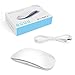6W LED Nail Dryer Curing Lamp,60S Timer USB Portable for Gel Nails Based Polishes Portable Nail Dryer Mouse Shape Pocket Size (white)