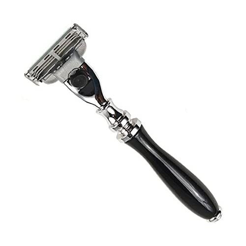 Parker Mach 3 Compatible Razor Black resina handle mod. 111B-M3