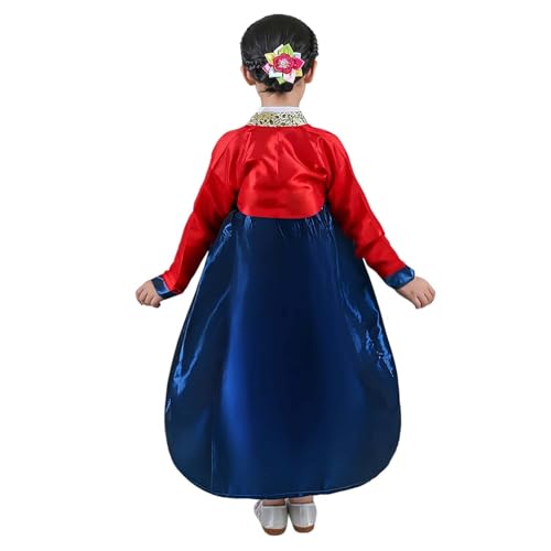 Vestido niña Hanbok coreano tradicional cosplay miniatura 4