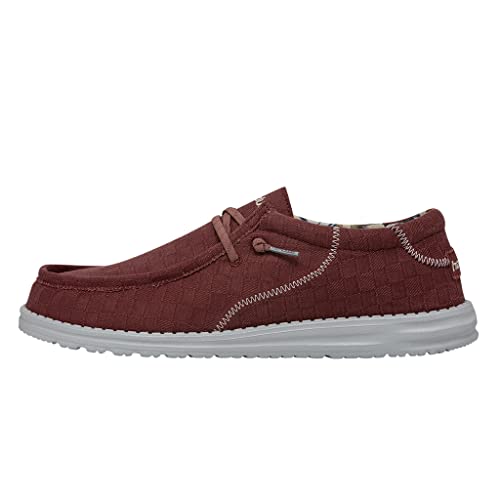 Hey Dude Men's Wally Break Cali Mutiple Colors & Sizes | Men’s Shoes | Men's Lace Up Loafers | Comfortable & Light-Weight