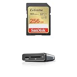 【カードリーダーセット】 SDカード SanDisk Extreme SDSDXVV-256G-GHJIN 新パッケージ+サンディスクプロフェッショナル PRO-DOCK対応 SD/microSDカードリーダー PRO-READER SD and microSD SDPR5A8-0000-GBAND/E