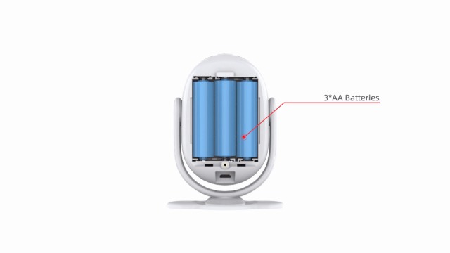 Nedis ALRMMC10WT - Alarm met bewegingsmelder 3xAA afstandsbediening Nedis ALRMMC10WT - Alarm met bewegingsmelder 3xAA afstandsbediening