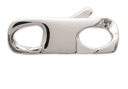 Les Plaisirs de Stella Fermoir Mousqueton en Argent 925/000-20 mm - Largeur 6 mm