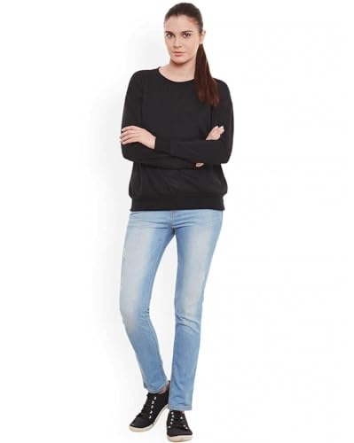 Image of CALM DOWN Fullsleeve Solid Women Sweat Shirt