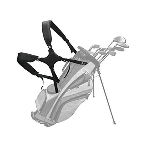 Sangles de sac de golf avec double bretelle ajustable et système de fixation universel