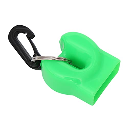 Almencla Portable Regulator Cap Retainer Dustproof Mouthpiece Cover Hanger Accessories, Green