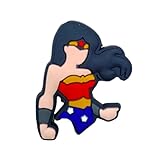 ONDEMAND GLOBAL Super Hero Shoe Charms for Crocs | Personalize with Colorful Superhero Shoe Charms for Crocs (WonderWoman)