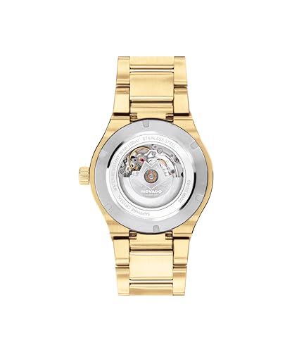 Movado Museum Imperiale Women's Watch - Swiss Automatic, Self-Winding, Stainless Steel Bracelet - Classic, Luxury Fashion Timepiece for Her - 33mm3