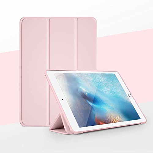 Protège-tablette iPad Air 3 10.5 pouces antichoc et étui folio rose