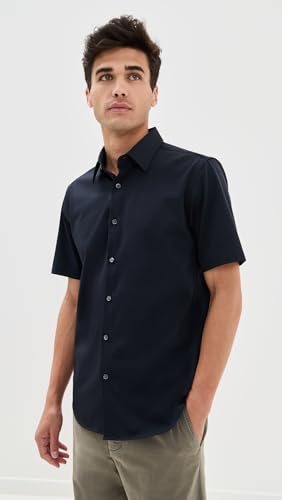 Theory Men's Structure Knit Irving Short Sleeve Shirt2