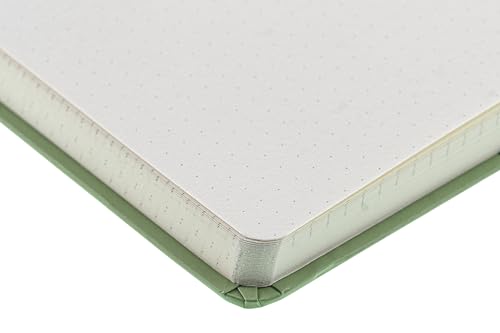 Image of Hello, Artist! Journal, A5, 5.7 inch x 8.2 inch, Forest Green /Green, Dotted Paper, 180 Pages, Suitable for Any Dry Media, For Writing, Travel, Business, Work, School