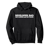 Funny Programmer Dad Software Developer Dad Pullover Hoodie