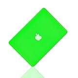 TopCase Spring Green Rubberized Satin Hard Case Cover for Macbook Pro 13-inch 13 Inch (A1278/with or without Thunderbolt) -NOT for retina display- with TopCase Mouse Pad