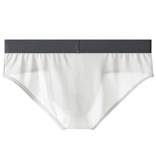 Men's Briefs Fly Pouch Front Open Breathable Bulge Underwear Separated Pouch Trunks Men G String Underwear2