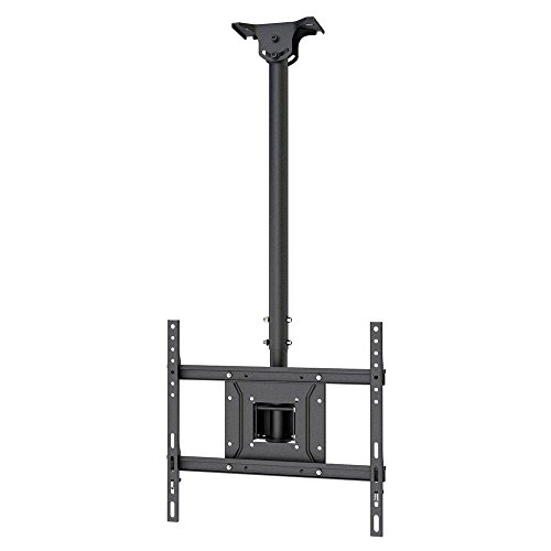 ELG A05V6 - Suporte Giratório de Teto para TVs Planas e Curvas de 26'' a 75'' com Carga Máxima de 68kg