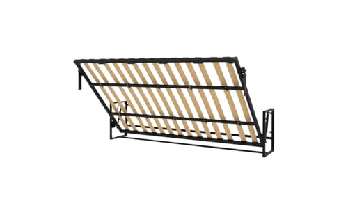 Morphy - Cama plegable horizontal clásica modular SizeFlex y TypeFlex, cama Murphy ampliable para ahorrar espacio, con módulos de sofá/escritorio/litera (135 x 190 cm)