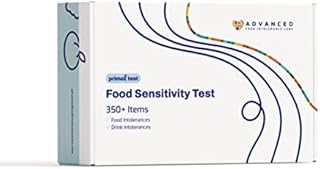 AFIL | Food & Drinks Sensitivity Testing Kit for Adults & Kids | 350+ Items, Gluten, Dairy | Primal at Home Test Kit | Fast Results | Holistic Health