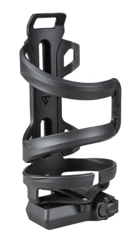 Topeak Dualside Water Bottle Cage Pro with Toolbox and Nano 11 Function Multi-Tool, Black