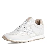 Tamaris Damen 1-1-23614-28 Sneaker, White/Nature, 39 EU