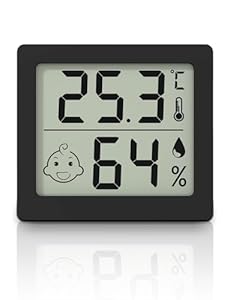 Houdian J2402001 Higrometr Cyfrowy 3,1 Cala